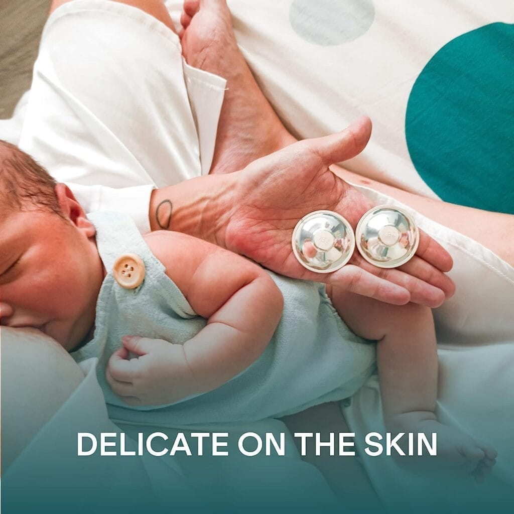 Koala Babycare® Silver Cups pokrovčki za prsne bradavice Ajatutaja