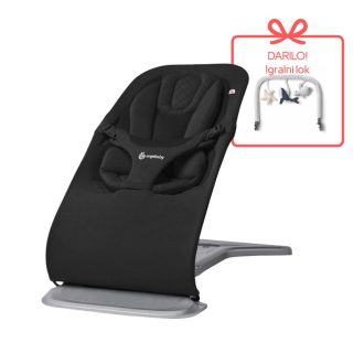 Otroški ležalnik 3v1 Ergobaby Evolve - Onyx Black