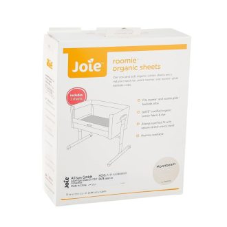 Joie® komplet 2 rjuh za posteljico Roomie™ - Organski bombaž