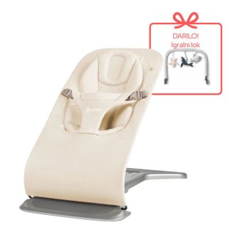 Otroški ležalnik 3v1 Ergobaby Evolve - Air Mesh Cream