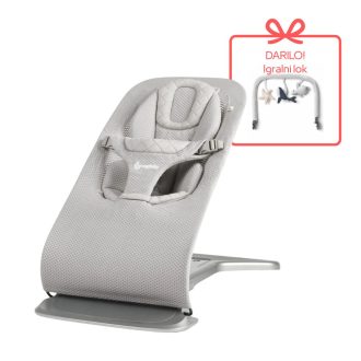 Otroški ležalnik 3v1 Ergobaby Evolve - Air Mesh Grey