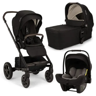 Nuna® MIXX™ NEXT komplet 3v1 - Pipa Next i-Size 0+ Caviar