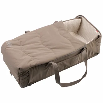 Voksi® Carry Me prenosna košara za novorojenčka - Walnut