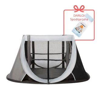 Prenosna potovalna postelja AeroMoov Travel Cot - Grey Rock