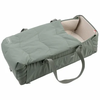 Voksi® Carry Me prenosna košara za novorojenčka - Meadow Green