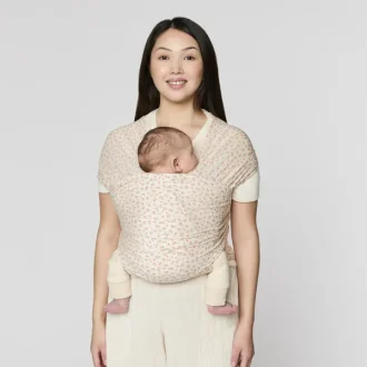 Ergobaby Aura trak za nošenje - Sustainable Knit Bloom