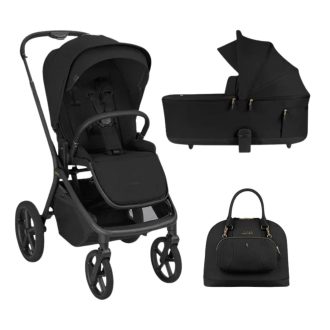 KikkaBoo® Goya Platinum voziček 2v1 - Noir