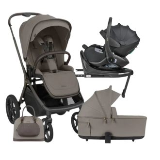 KikkaBoo® Goya Platinum komplet voziček 4v1 - Mocca