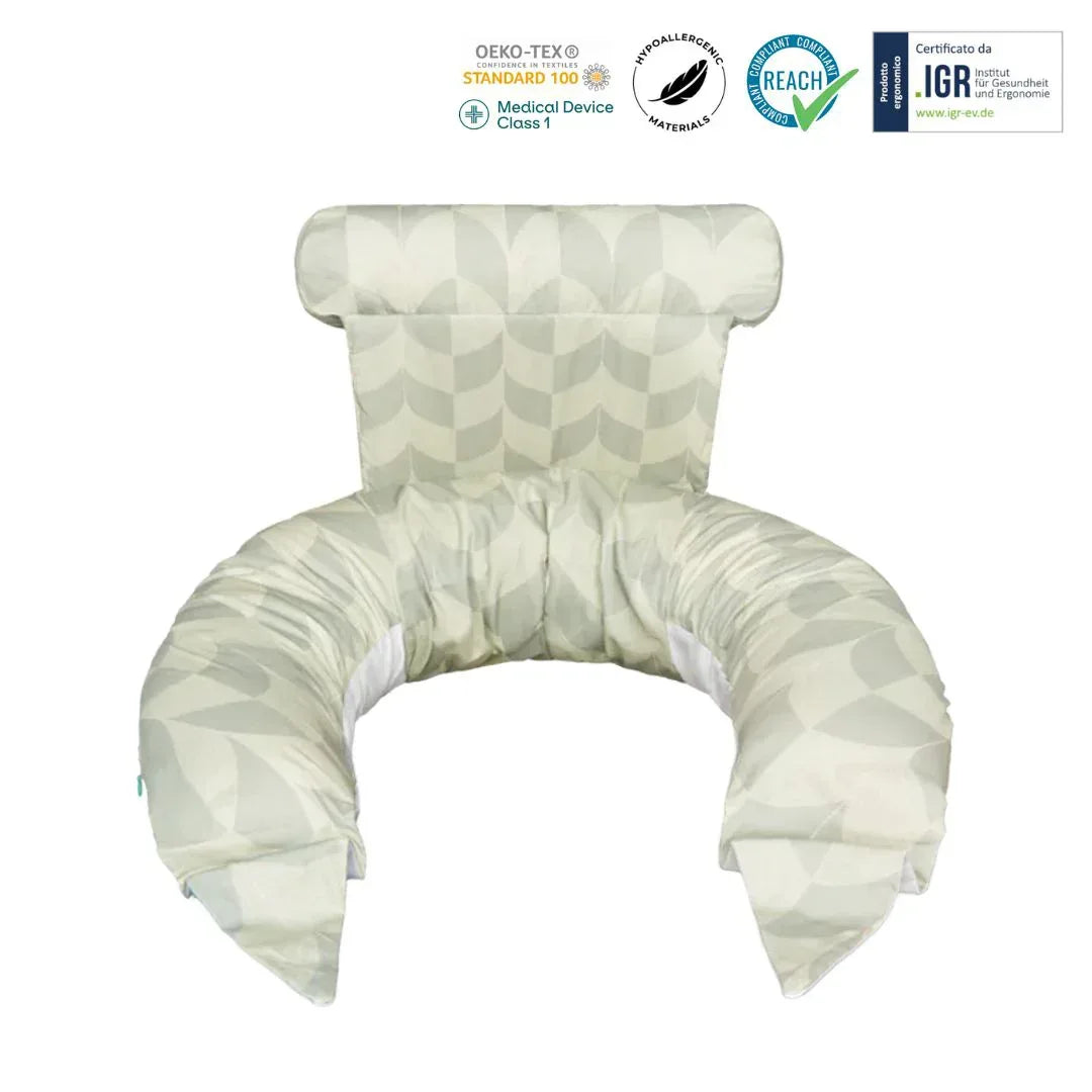 Koala Babycare® blazina za nosečnice Hug+ Comfy Fun Green
