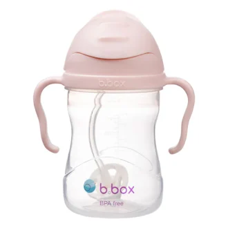 b.box Sippy Cup - Lonček s slamico 240ml (6m+) Blush