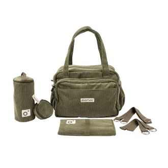 Doomoo previjalna torba Fluffy - Green