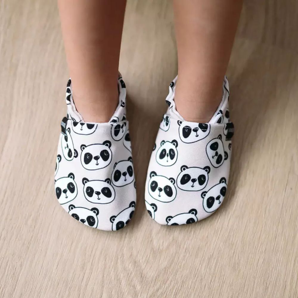 Otroški copati SNUGI - Bež Panda - slika 2