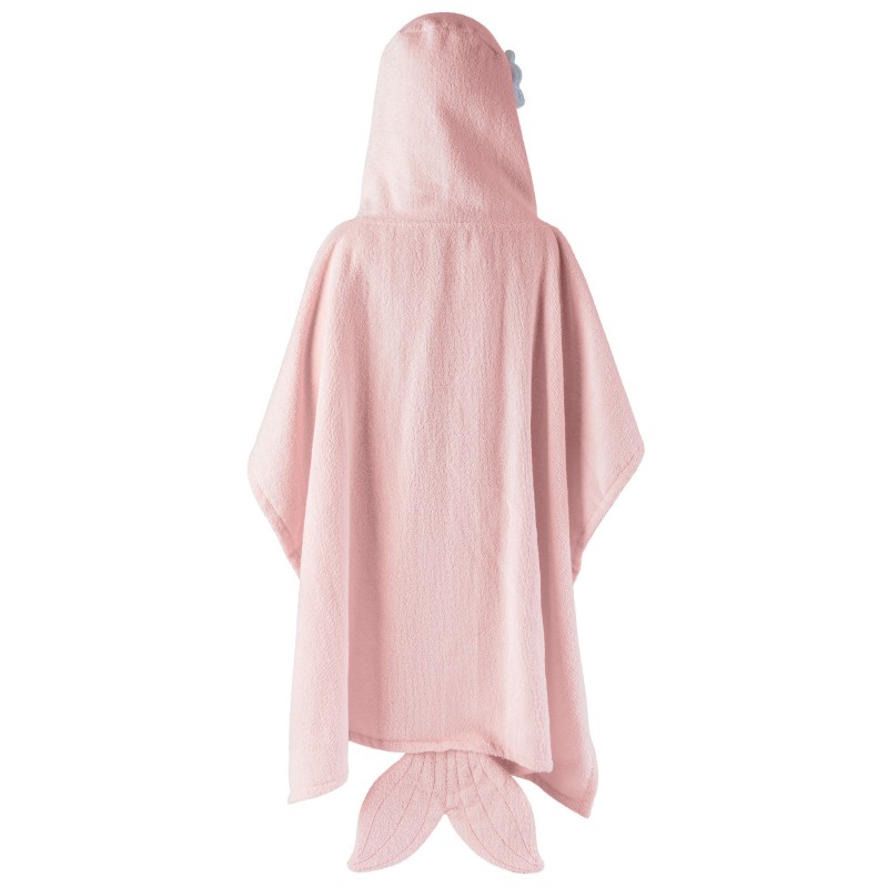 Kopalni pončo Stephen Joseph - Pink Flower - slika 2