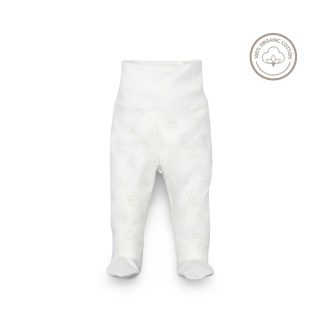 Baby žabice iz organskega bombaža Kenguru Gold - Full Print