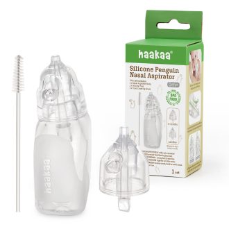 Silikonski nosni aspirator Haakaa Pingvin