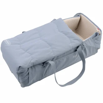 Voksi® Carry Me prenosna košara za novorojenčka - Misty Blue
