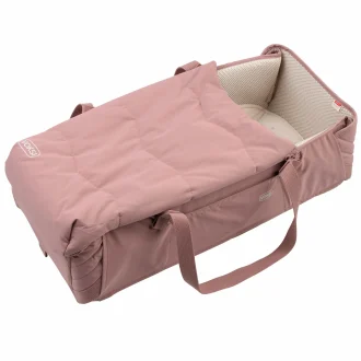 Voksi® Carry Me prenosna košara za novorojenčka - Blush Pink